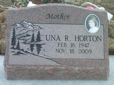 Porcelain portrait on a granite memorial